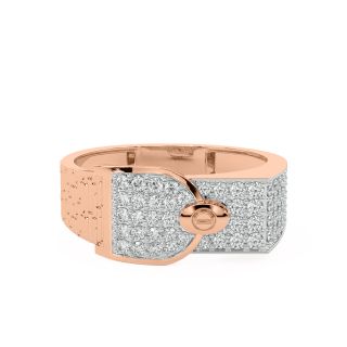 William Round Diamond Ring For Men